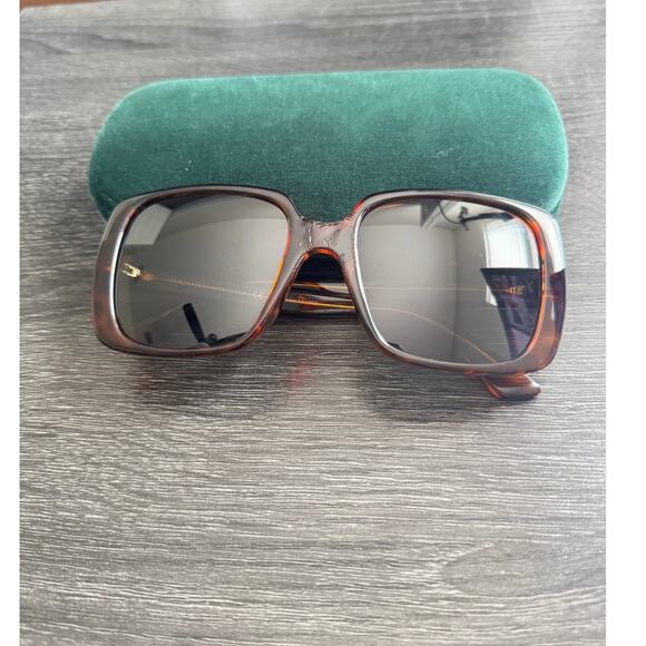 Authentic Gucci Prescription Sunglasses GG0632S 002 With Case Read Description - Picture 7 of 9
